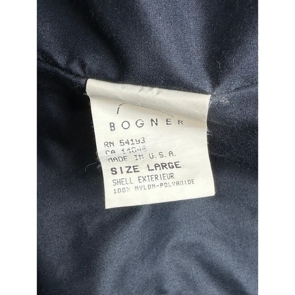 Bogner Men's Pullover Anorak Ski Jacket Green Black Festival sz L (15566) - Picture 10 of 12